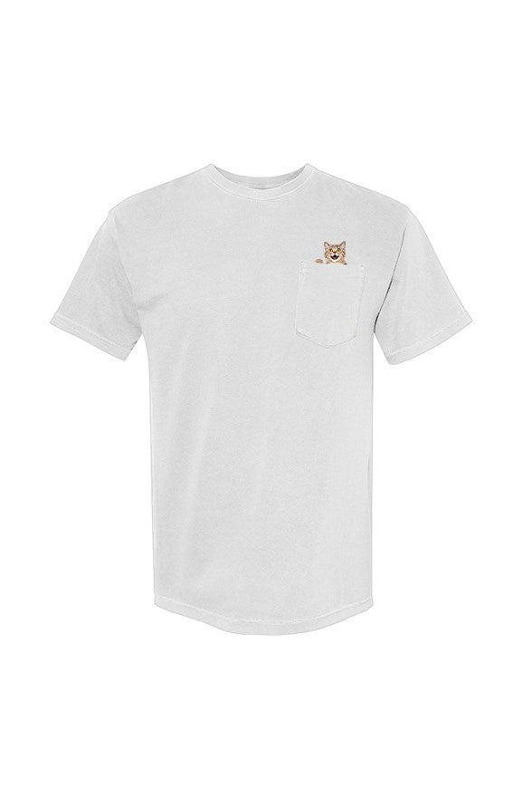 Kitty Treat Pocket  Tee